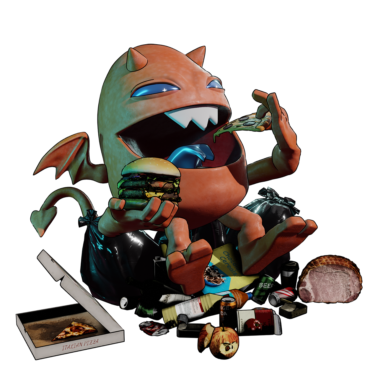 Hungry Gluttony